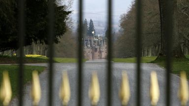 Glamis Castle is the seat of the earls of Strathmore and Kinghorne